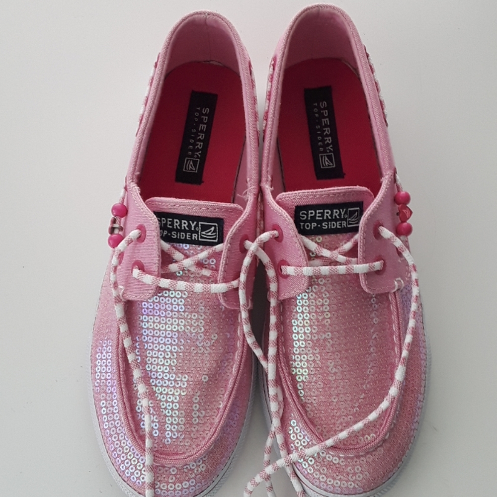 Girls Sperry Top-Sider Pink Shoes